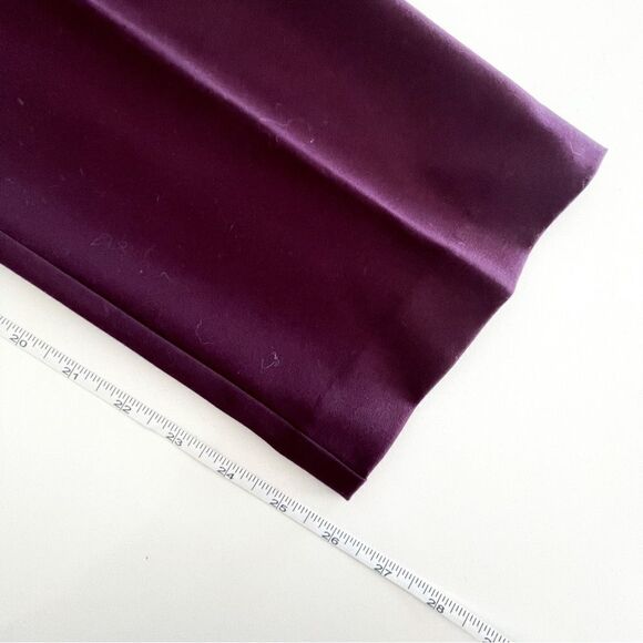 Calvin Klein Trousers Purple Belted Unlined Pants Women's 8 NWT - Picture 9 of 11